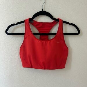 Nike Women's Vibrant Red Sports Bra